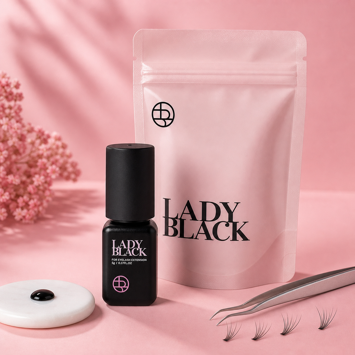 NOVELYA LASHES ™ - Wimpernkleber Lady Black