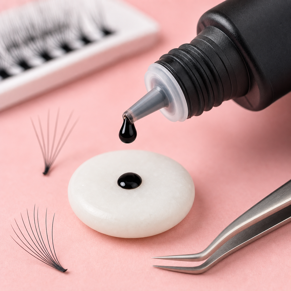 NOVELYA LASHES ™ - Wimpernkleber Lady Black
